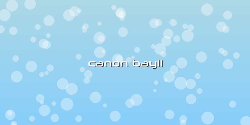 Canon Bayii