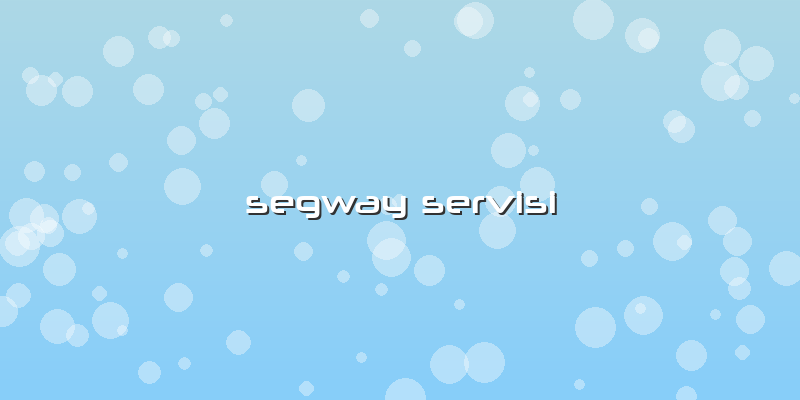 Segway Servisi